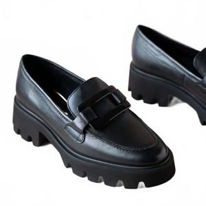 NEW ARA women's oleander loafer in black leather